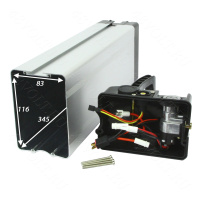 Алюминиевый корпус 450*90*135 мм